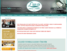 Tablet Screenshot of lezzizyemek.com